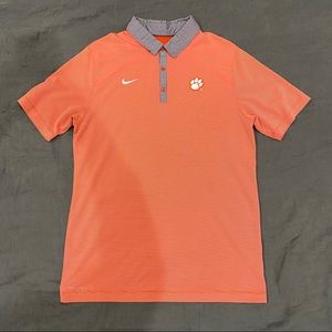 Clemson Nike Polo sz M